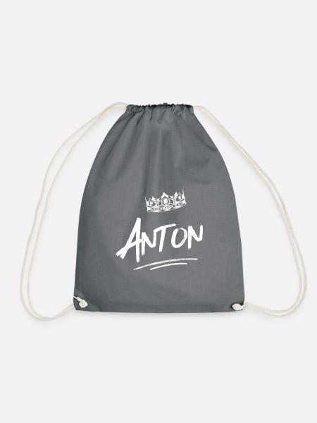 Anton - Turnbeutel - Grau