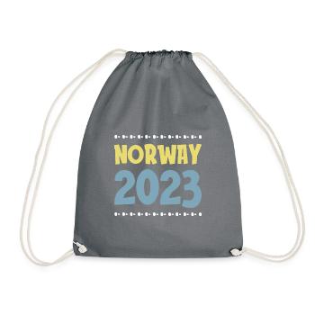 Norway 2023 - Turnbeutel - Grau - Vorne