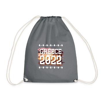 Greece 2022 - Turnbeutel - Grau - Vorne