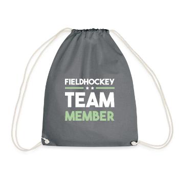 Équipe de hockey sur gazon - Sac de sport léger - gris - Devant
