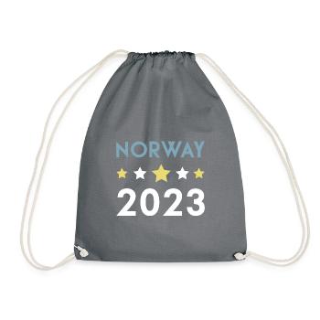 Norway 2023 Krone - Turnbeutel - Grau - Vorne