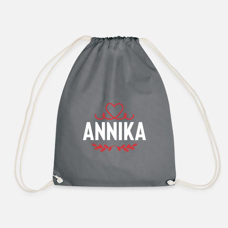 Annika - Turnbeutel - Grau