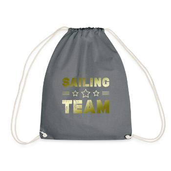 Équipe de voile - Sac de sport léger - gris - Devant