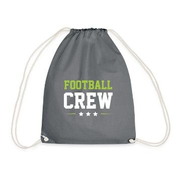 Équipe de football - Sac de sport léger - gris - Devant