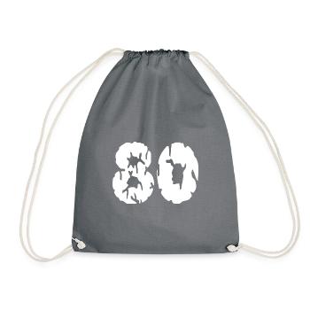 Maillot 80 numéros - Sac de sport léger - gris - Devant