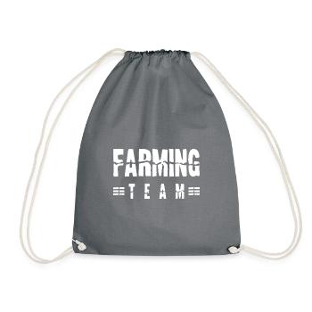 Farming Team - Turnbeutel - Grau - Vorne