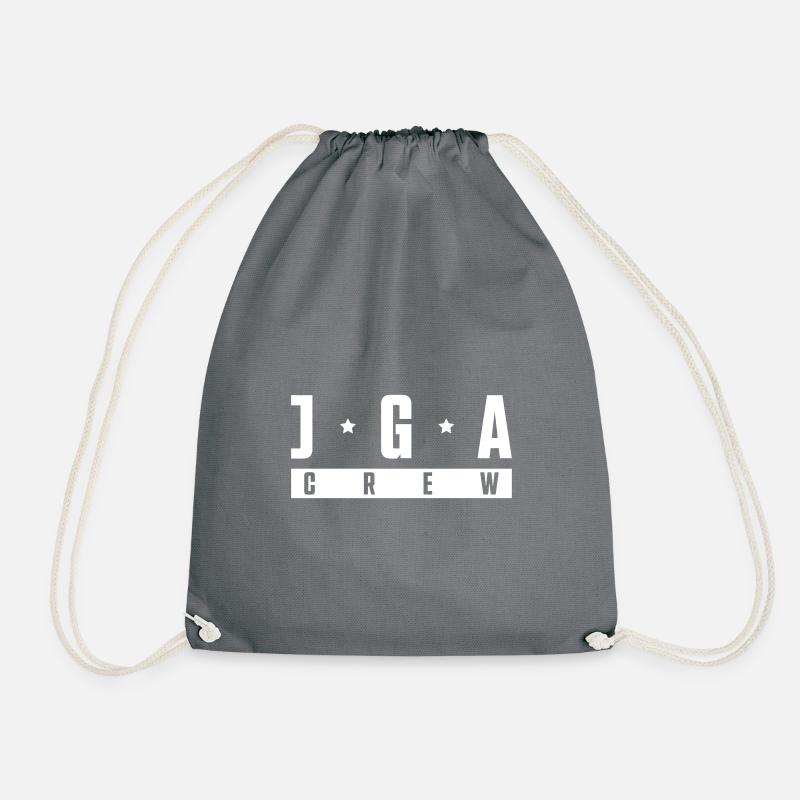 jga crew - Turnbeutel - Grau