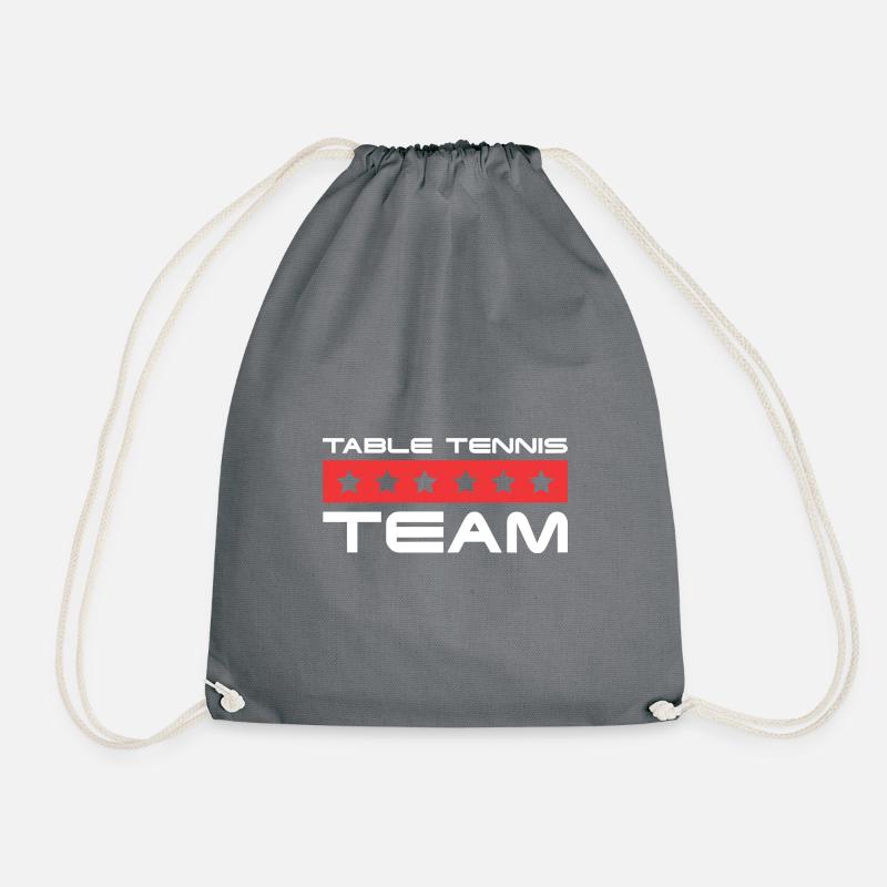 Équipe de tennis de table - Sac de sport léger - gris