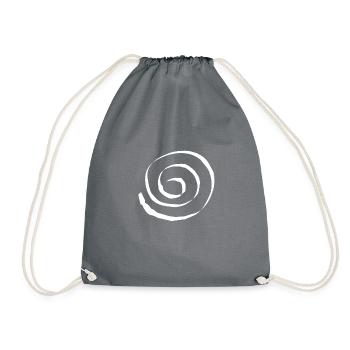 Spirale - Turnbeutel - Grau - Vorne