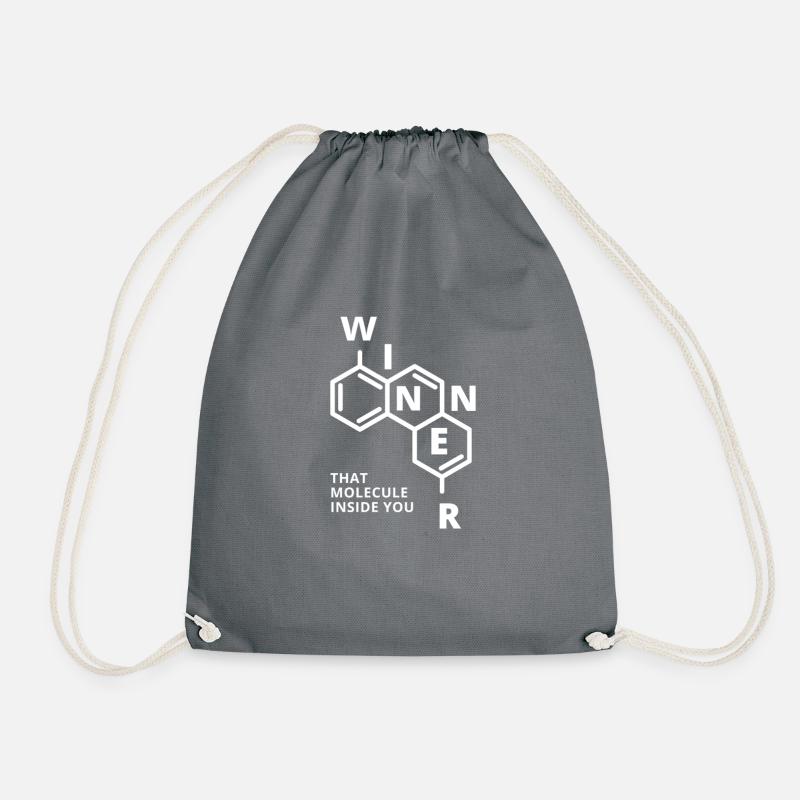 CETTE MOLÉCULE À L’INTÉRIEUR DE VOUS - Sac de sport léger - gris