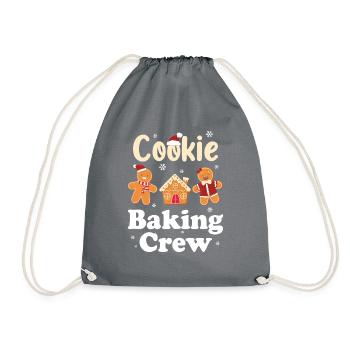 Cadeaux de Noël Noël - Sac de sport léger - gris - Devant