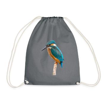 Kingfisher - Kingfisher - Drawstring Bag - grey - Front