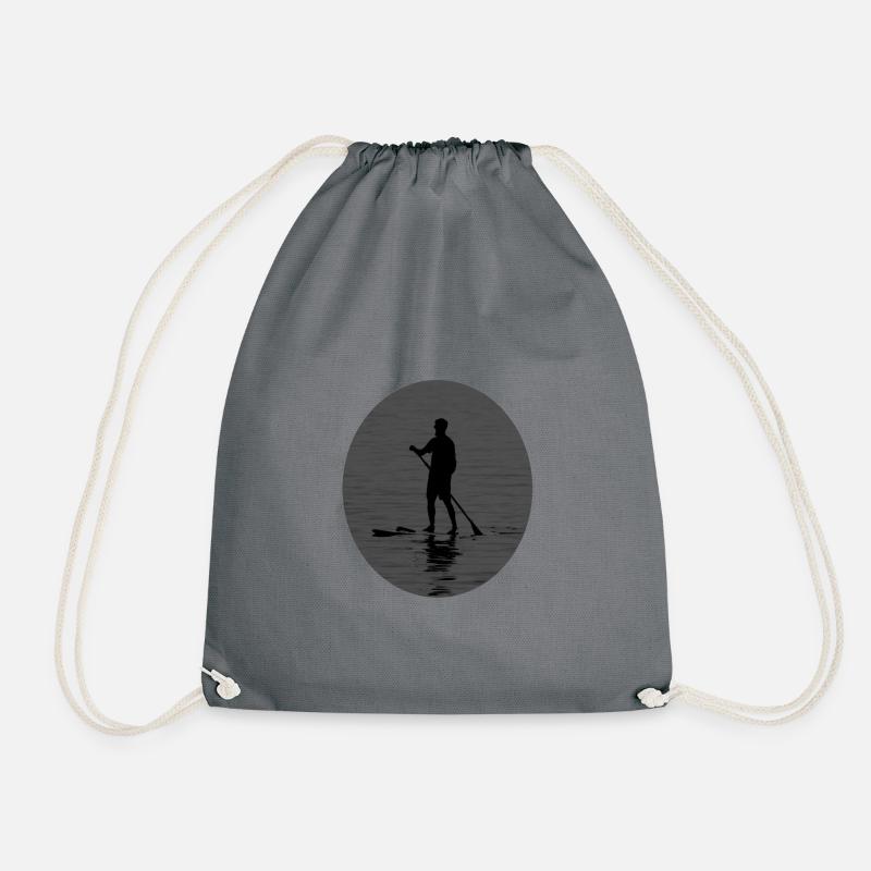 STEHPADDELN SUP - Turnbeutel - Grau