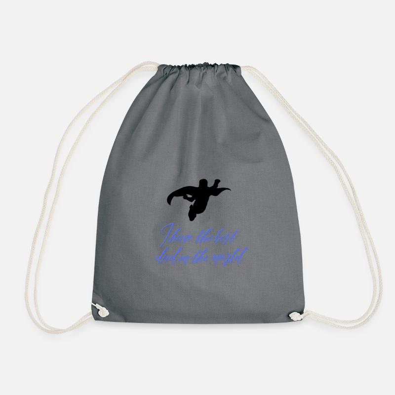 Vatertag - Turnbeutel - Grau
