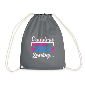 2023 Grand-mère Chargeante Grand-mère Grand-mère Grand-mère - Sac de sport léger - gris - Devant