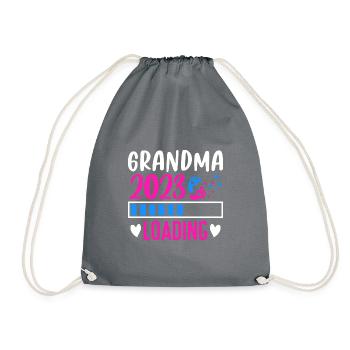 Grand-mère-à-être, Grand-mère chargement 2023 Grand-mère 2023 - Sac de sport léger - gris - Devant