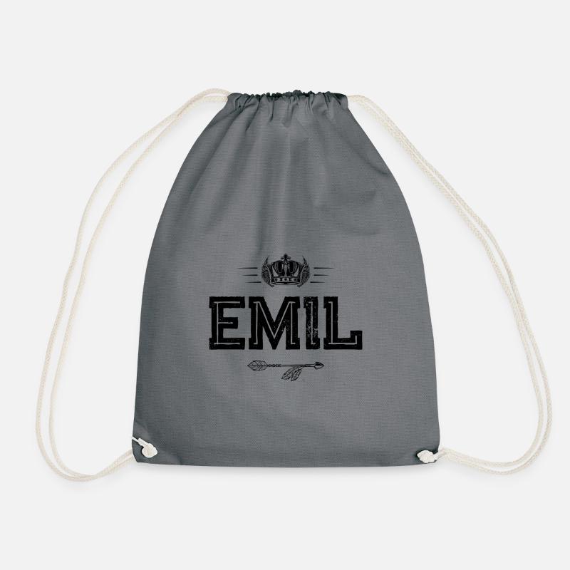 Emil - Turnbeutel - Grau