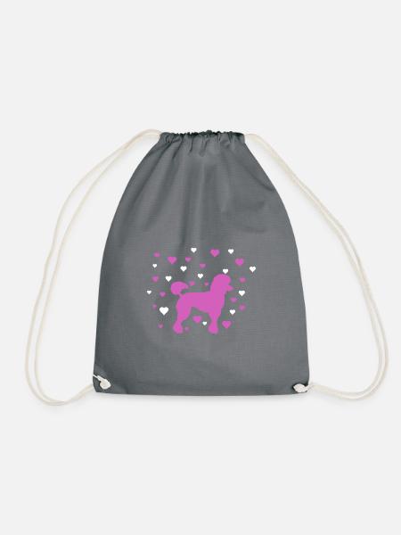caniche - Sac de sport léger - gris