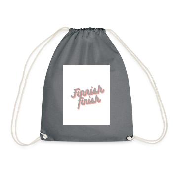 Finnish finish - Turnbeutel - Grau - Vorne
