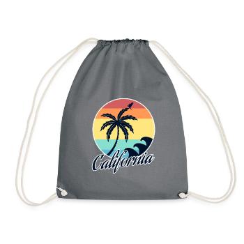 California - Turnbeutel - Grau - Vorne