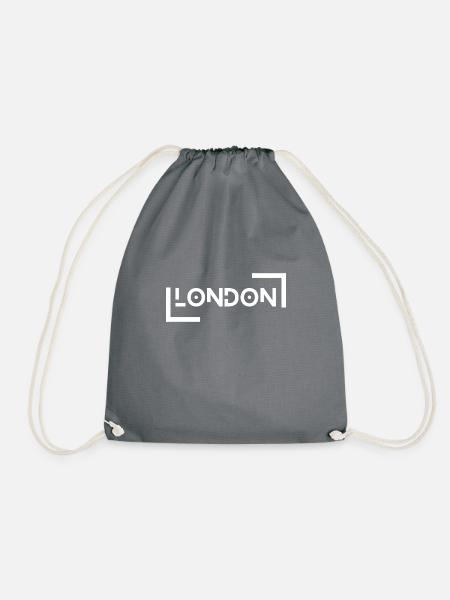 London - Turnbeutel - Grau
