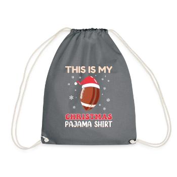 Cadeaux de Noël Noël - Sac de sport léger - gris - Devant