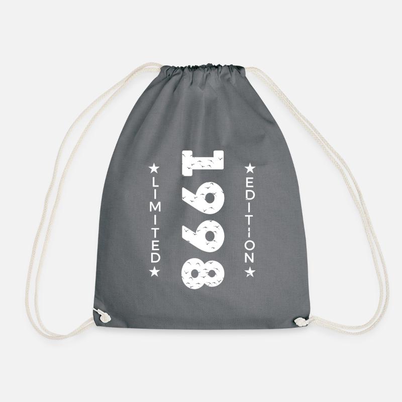 1998 LIMITED EDITION - Drawstring Bag - grey