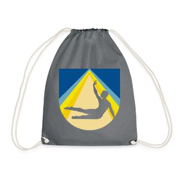 Gymnastics Gymnastics Training - Drawstring Bag - grey - Front