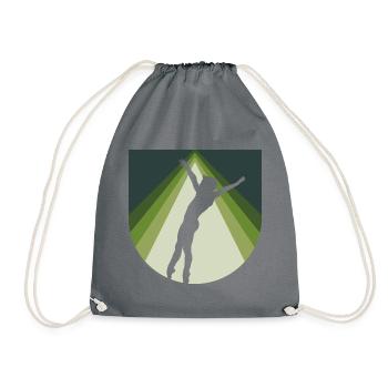 Gymnastics Gymnastics Trainer - Drawstring Bag - grey - Front