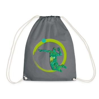 Volleyeur E 71 - Sac de sport léger - gris - Devant