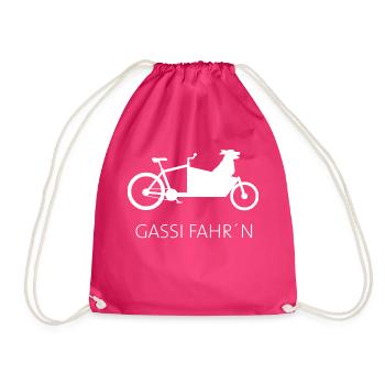 Cargo bike doggie - Sac de sport léger - fuchsia - Devant