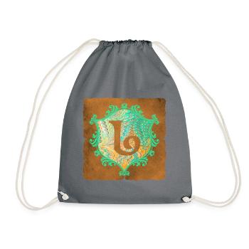 E 36 l - Drawstring Bag - grey - Front