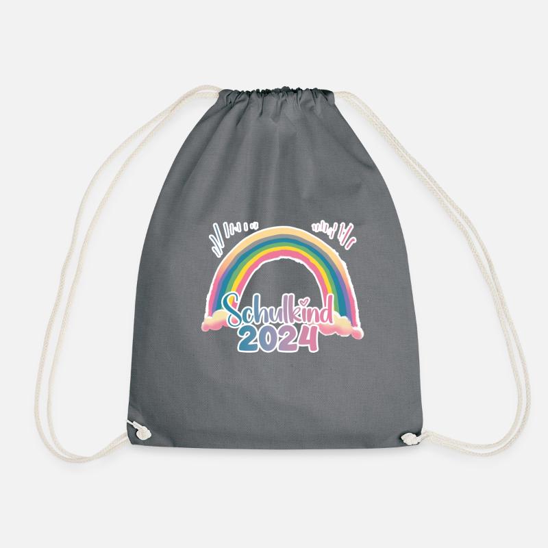 schulkind 2024 - Turnbeutel - Grau