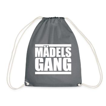 Mädels Gang - Turnbeutel - Grau - Vorne