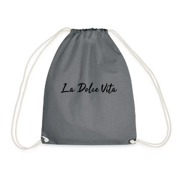 La Dolce Vita / style de vie - Sac de sport léger - gris - Devant