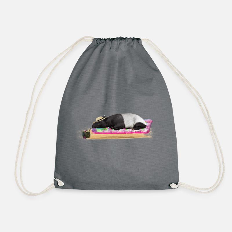 Tapir - Turnbeutel - Grau
