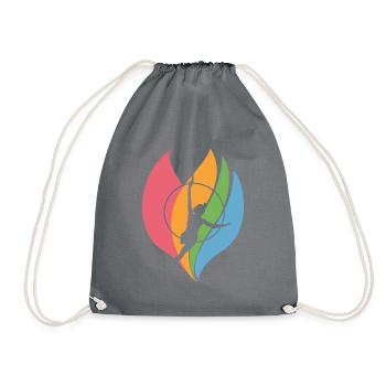 Handstand Gymnastiktrainer - Turnbeutel - Grau - Vorne