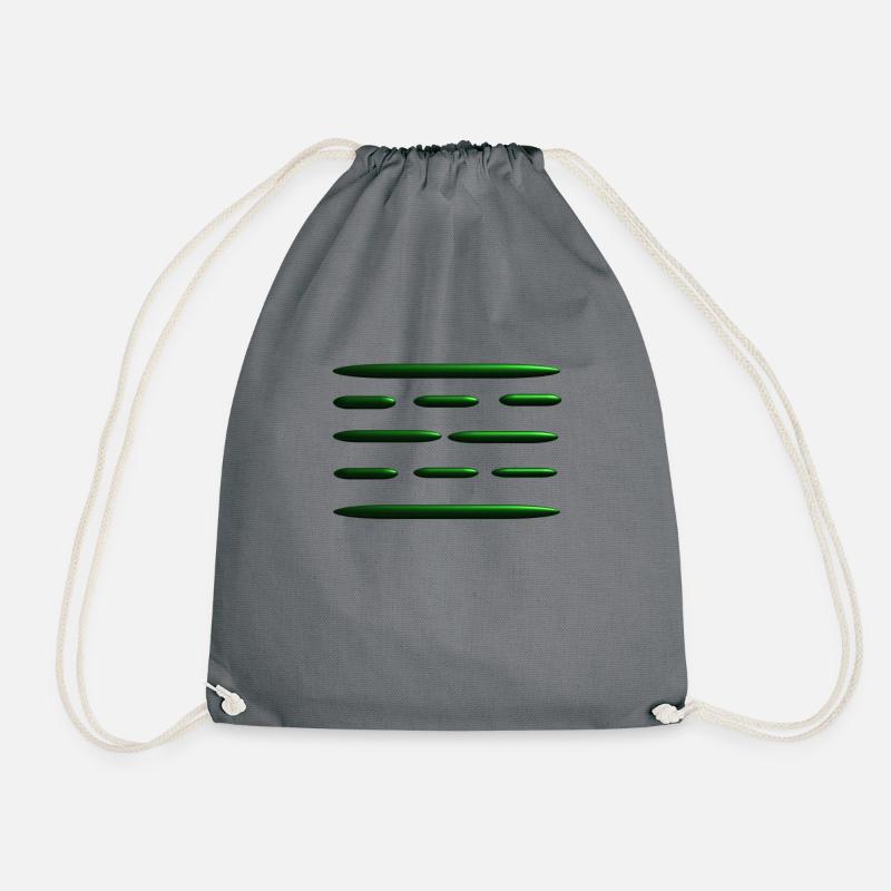 Electrosmog neutralizer - Drawstring Bag - grey