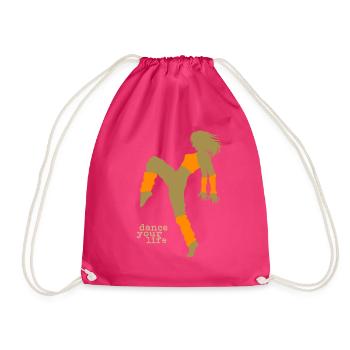 danse ta vie - Sac de sport léger - fuchsia - Devant