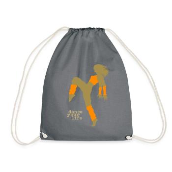 danse ta vie - Sac de sport léger - gris - Devant