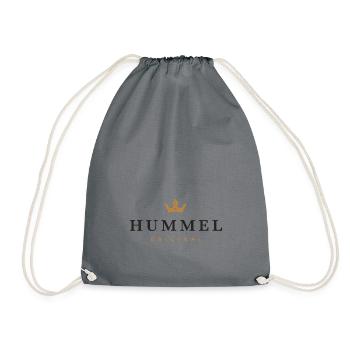 Hummel Original Family Logo - Drawstring Bag - grey - Front