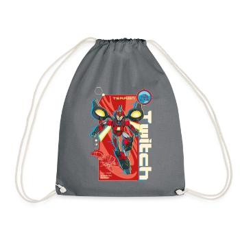 Transformers Earth Spark Charactère Terranien - Sac de sport léger - gris - Devant
