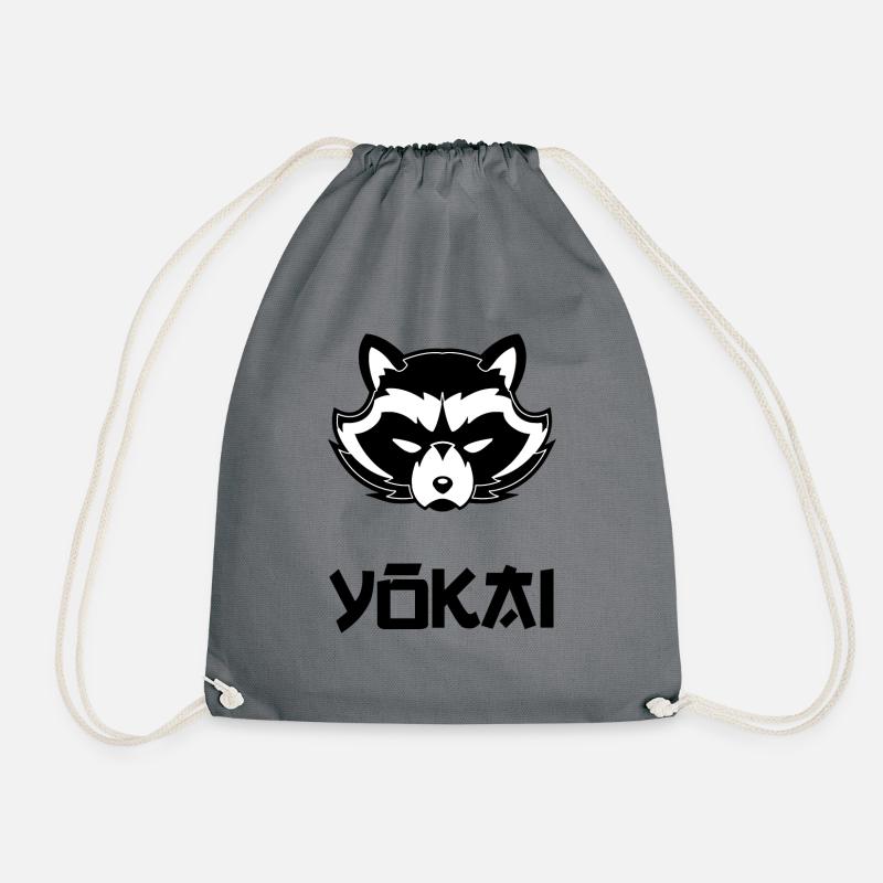 Yokai Blak - Turnbeutel - Grau