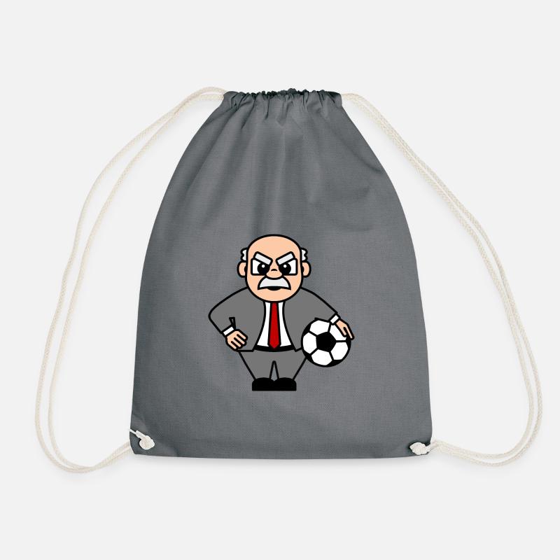 Heinrich der Manager - Turnbeutel - Grau