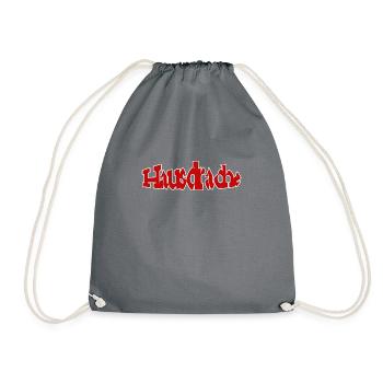 House dragon - Drawstring Bag - grey - Front