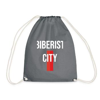 Biberist City - Drawstring Bag - grey - Front