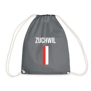 Zuchwil Souvenir Zuchwil T-Shirt - Turnbeutel - Grau - Vorne