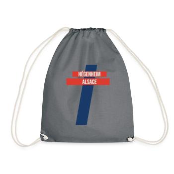 Hégenheim Alsace Hégenheim Souvenir - Drawstring Bag - grey - Front