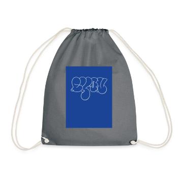 Lyon Street Art - Drawstring Bag - grey - Front