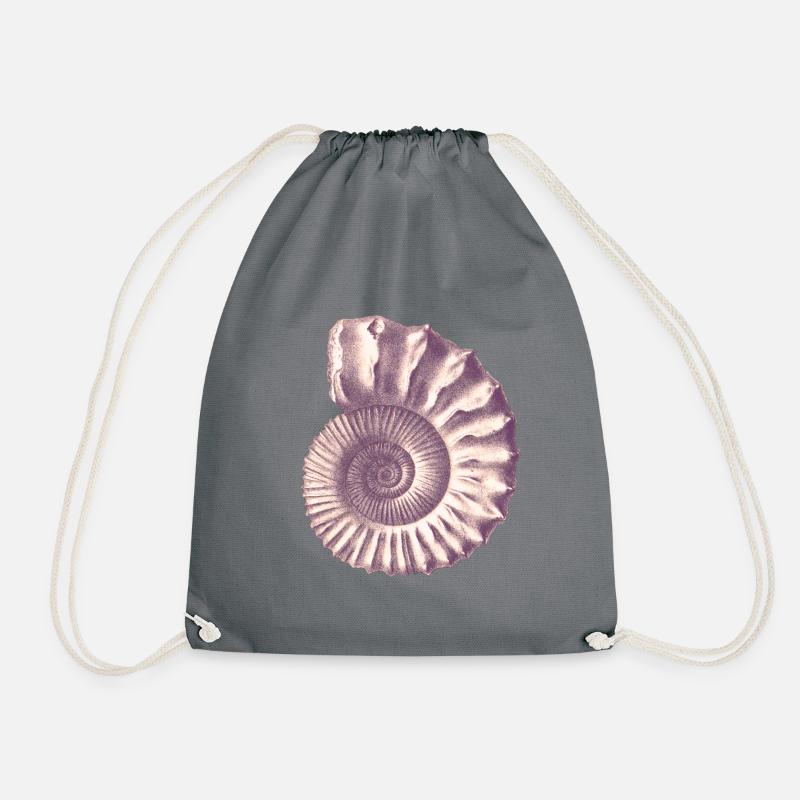 Breathe the Universe - Drawstring Bag - grey